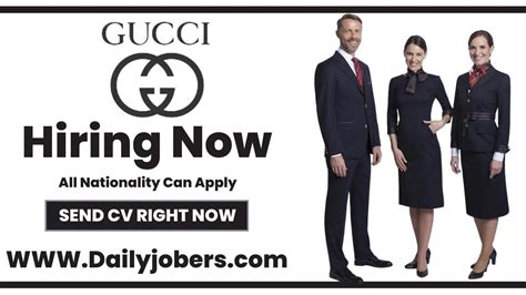 gucci hiring age|Gucci careers in usa.